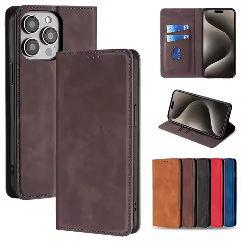 Luxury Flip Leather Cases For VIVO iQOO Neo 3 5 6 7 8 9 10 12 SE Z1 Z3 Z5X Z6 Z6X Z7 Z7X Z7i Z8 Z8X 