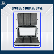 ABS 6U Short Flight Case Equipment Case For Wireless Mic and Acessories