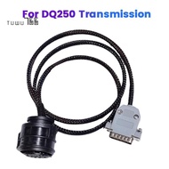 1 Piece Car DB15 Interface Transmission Cable As Shown ABS for DQ250 Transmission Car Transmission A