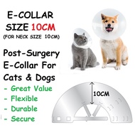 [10 PCS DISCOUNT] E-Collar Size 10CM -  E-Collar ( Elizabethan Collar ) for veterinary used Elizabet