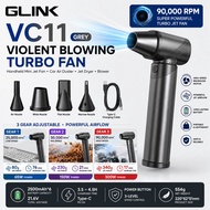 GLINK VC11 90000RPM Turbo Jet Fan Portable Air Duster Wireless Mini Blower