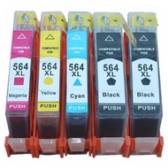 564 XL 564XL 564-XL Compatible 4 Multi Pack Ink Cartridge H P (B/C/M/Y) - Compatible Ink