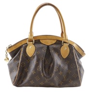 【日本直送】LOUIS VUITTON 路易威登 Tivoli PM 手提包 M40143 Monogram 帆布 棕色 VI3028 女性用【二手】