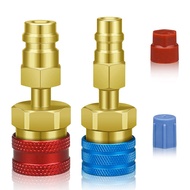 Adapter Fitting Coupler for R1234YF R1234YF to R134A Adapter High Low Side Adapter Connector Car Air