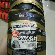 Paketan Ban Luar Corsa Platinum R93 Uk 120 60-17 Dan 150 60-17