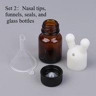 Aromatherapy Essential Oil Nasal Inhaler Leak Proof Mini Perfume Inhaler Bottles for Focus