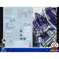 031 Water Decal MG1/100 RX-78-2 Gundam Ver.3.0 [GBT] Blue Color Brand S.I.M.P. Model