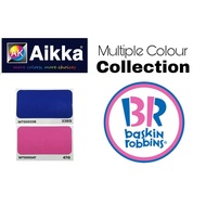 AIKKA BASKIN ROBBINS SIGNBOARD COLOUR - 338G BLUE / 47G PINK