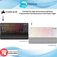 Corsair K70 PRO TKL High-Performance Hall Effect Programmable Gaming Keyboard with Rapid Trigger