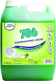 TP706 Dishwashing Liquid, Apple, 5 liters