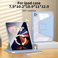 For iPad Case For 2021 iPad Pro 11 Air 4 10.9 Stand Cover Pro 12.9 Mini 6 2019 10.2 7/8/9th Generation 360° Rotation Case