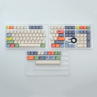 กุญแจผ้าใบ GMK ย้อม Keycap XDA PBT สำหรับเกมคีย์บอร์ดเชิงกลสี75% ตัวครอบปุ่มคีย์บอร์ด Wooting Minima