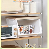 THE 28/42/54L Large Capacity Storage Box With Transparent Lid Stackable Toy Snack Storage Cabinet
