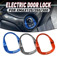 【In stock】FOR YAMAHA XMAX300 XMAX250 XMAX125 2023 Accessories Electric Door Lock Decorative Cover Switch Protective Edge Cover Key Cover Guard XMAX 300 250 4HFS