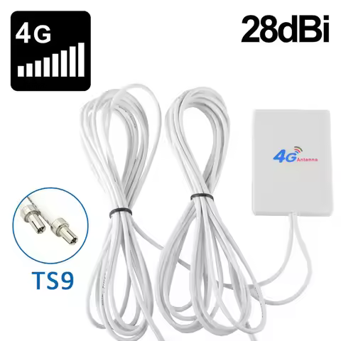 B50B-2X Ts9 Connector 28Dbi Gain 3G 4G Lte Antenna External Wifi Antenna Signal Booster For Huawei 3