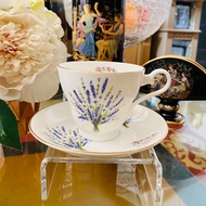 Tea Cup Saucer Aynsley England Month November Luxurious Beautiful