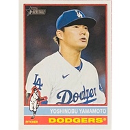 Yamamoto Yoshinobu MLB Dodgers Baseball Card
