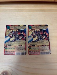 數碼暴龍卡 紅蓮騎士獸x抗體金卡