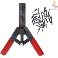 AVUKA Rivet Stapler, Drill Adapter Core Pull Accessories Pull Rivet Tool, Durable Conversion Adapter