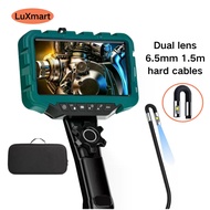 Dual Lens 210 Steering Endoscope 1080P 7inch Screen 6.5mm 3.9mm HD Camera Car Maintenance Engine Car