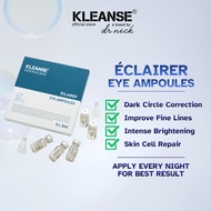 KLEANSE Eclairer Eye Ampoules Eye Serum Care Hydration Under Eye Treatment Dark Circle Correction