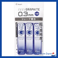 Pilot Neo-ox Graphite Mechanical Pencil Leads 0.3 HB - 3 Pack