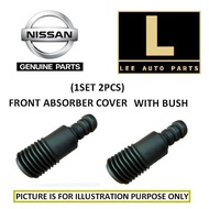 SYLPHY B17 (2PCS) FRONT ABSORBER COVER WITH BUSH ORIGINAL NISSAN