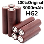 100% baru asal HG2 18650 3000mAh bateri 18650 HG2 3.7V pelepasan 20A khusus untuk bateri boleh dicas