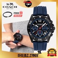 [100% Original With 2 Year Warranty] Coach Kent Men Black Dial Watch 14602566