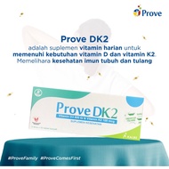 Prove DK2 strip 10 tablet (vitamin D 800IU & vitamin K2 100 mcg)