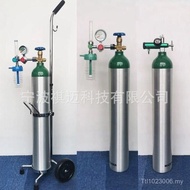 Medical Oxygen Tank Oxygen Wholesale Portable 2.8L Export Aluminum Cylinder 4.6L Factory Direct Sale