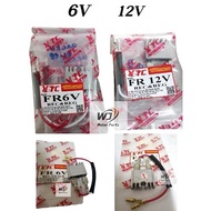 SUZUKI FR80 RECTIFIER 0 YAMAHA YB100 Y80 RX100 RXS HONDA C70 GBO GBOJ FAME90 12V 6V REGULATOR KATAU 