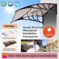 Awning  Awning awning heavy duty  awning roof outdoor aluminium  Aluminium Sunshade Rain-proof Door 