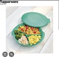 Divided plate tupperware plate microwaveable