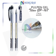 Nokida Pulpen Jel Joyko GP-167 [1 Pcs] / Gel Pen Pulpen Pena Joyko GP-167 Titan Gel 0.5 mm