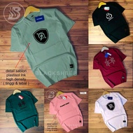HDC RAISED MOTIF MEN'S T-SHIRT SIMPLE MOTIF CASUAL DISTRO T-SHIRT STREETWEAR OK DISTRO HDC 08 T Shir