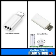 Usb Type C to Micro Lighting 8 Pin Female Charging Cable Adapter For Iphone X XR 7 8 6S Plus Samsung