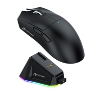 ATTACK SHARK X11 gaming mouse with magnetic charging base, PAW3311 gaming sensor, supports Bluetooth
