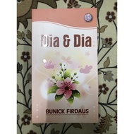 PRELOVED NOVEL DIA & DIA BUNICK FIRDAUS PENULISAN2U KARYASENI JEMARI SENI IDEA KREATIF ALAF PRIMA CI