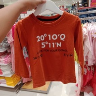 ORIGINAL QNA BRAND LONG-SLEEVED TODDLER BOYS' T-SHIRT (3 Years) OL