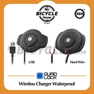 QUAD LOCK 12V-24V WATERPROOF WIRELESS CHARGER