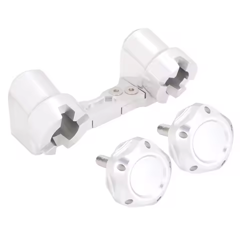 Motorcycle CNC Handlebar Riser Mount Clamp With Screw For HONDA Monkey Z50 Z50R CT70