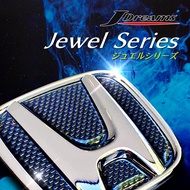 J-Dreams Jewel Series Honda Steering Emblem Crystal Garnish Sticker for Honda Jazz FIT GM6 GM2 GN2 C