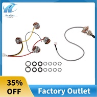 Lp Electric Guitar Pickups Circuit Wiring Harness 2T2V 500K Pots 3 Way Switch For Gibson Les Paul Style Guitar