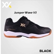Jual Sepatu Badminton Maxx Original Wave V 3 Black Limited