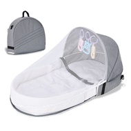 🔥SG Hot selling🔥SGConvenient Foldable Anti-Pressure Baby Bed Co-Sleeper Newborn Baby Isolation Bioni