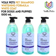 Whitening VOLK Dog shampoo 1liter. White Dog shampoo