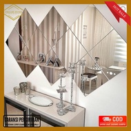 Aesthetic Wall Mirror (ORIGINAL MIRROR) wall mirror glass hexagonal mirror wall mirror decorative mi