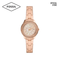Fossil Stella Rose Gold Stainless Steel Watch ES5136