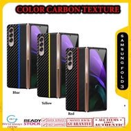 Samsung Galaxy Fold 3 Fold3 Color Carbon Texture Casing FrontBack